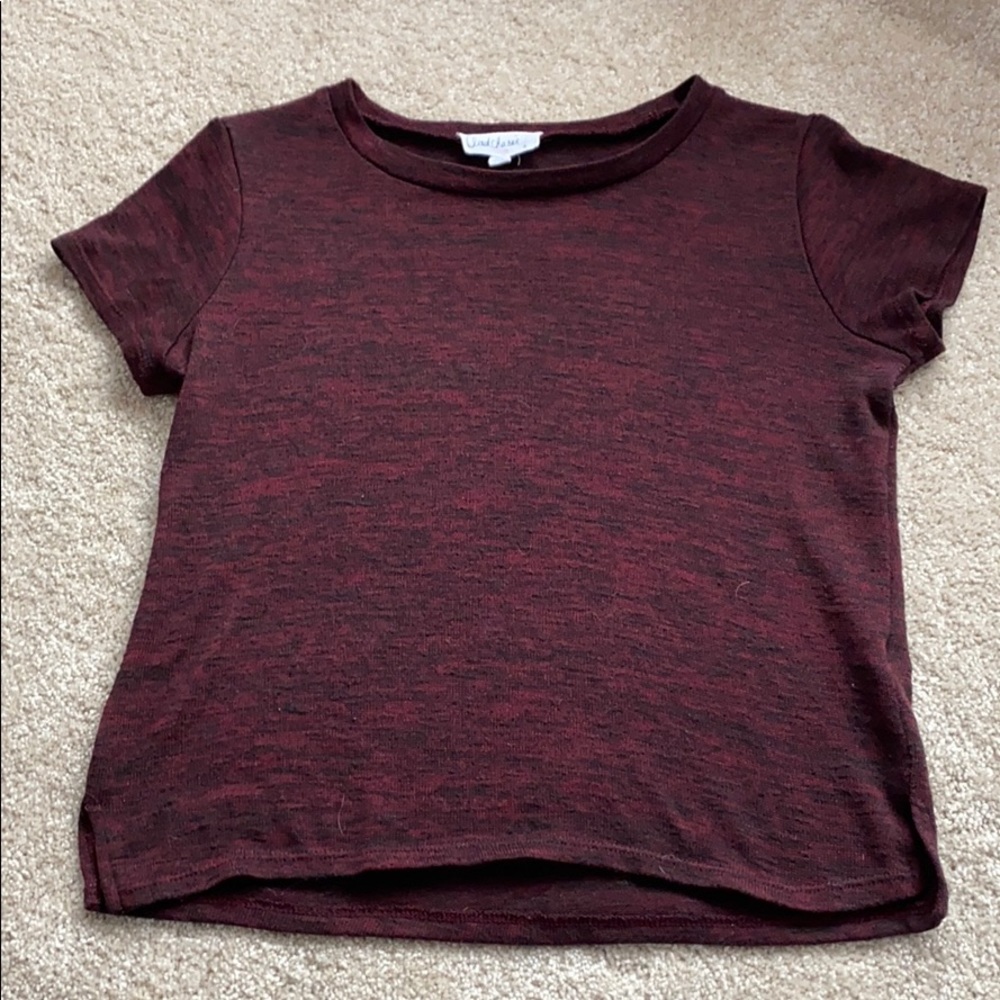cropped baby tee